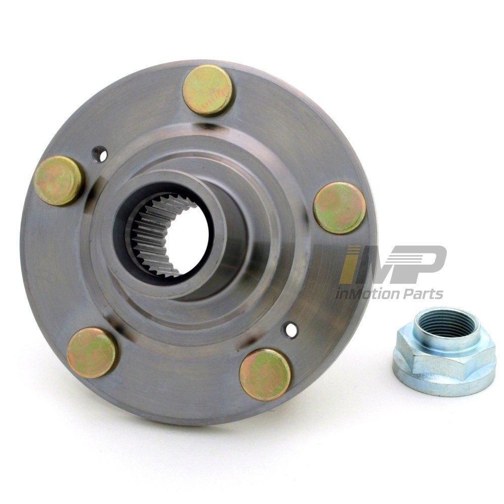 Front View of Front Wheel Hub WJB SPK450