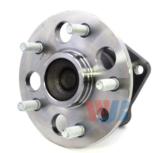 Back View of Rear Wheel Bearing and Hub Assembly WJB WA512041