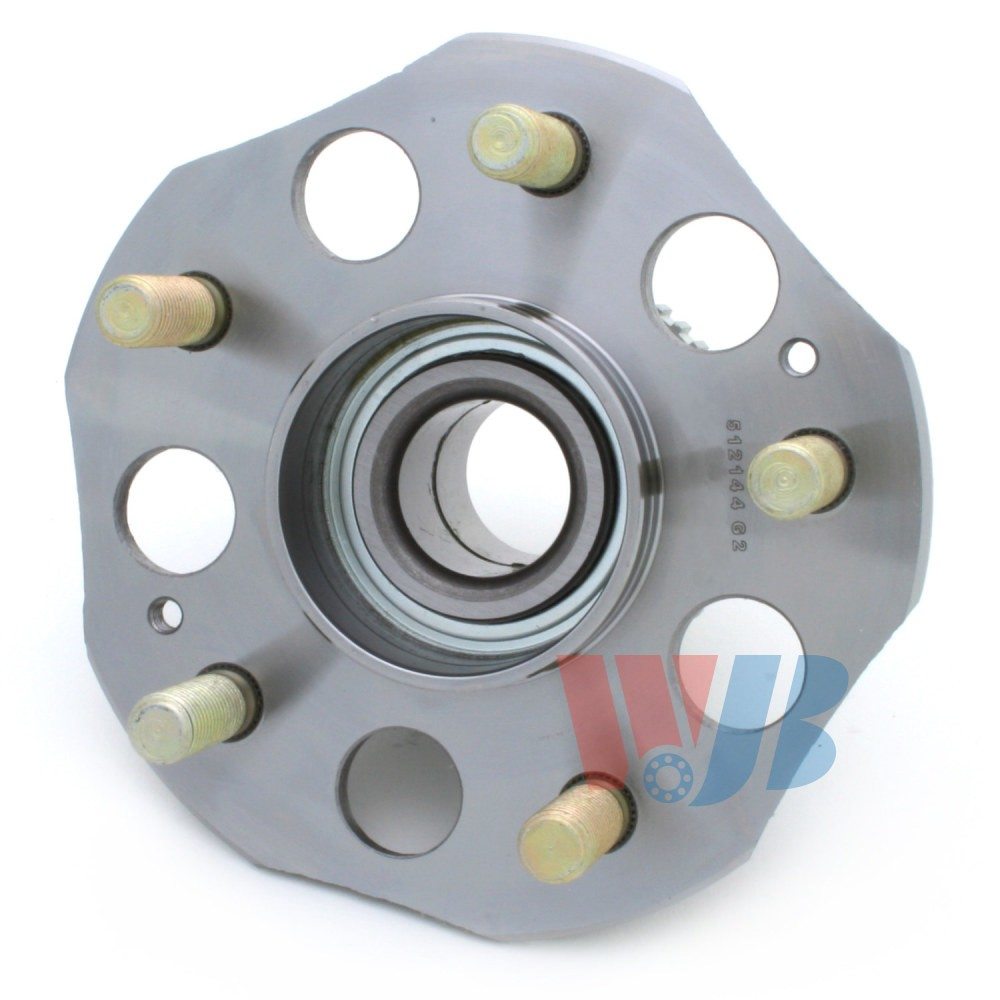 Back View of Rear Wheel Bearing and Hub Assembly WJB WA512144