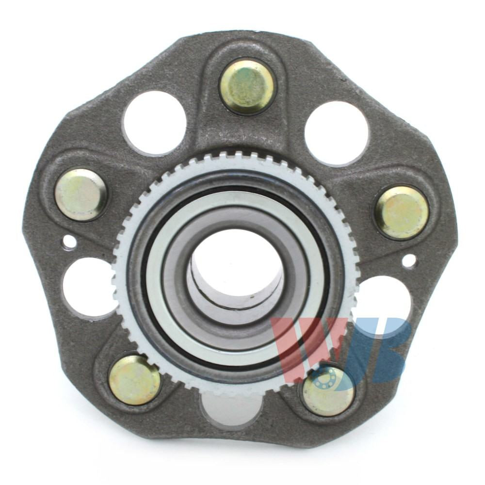 Front View of Rear Wheel Bearing and Hub Assembly WJB WA512144