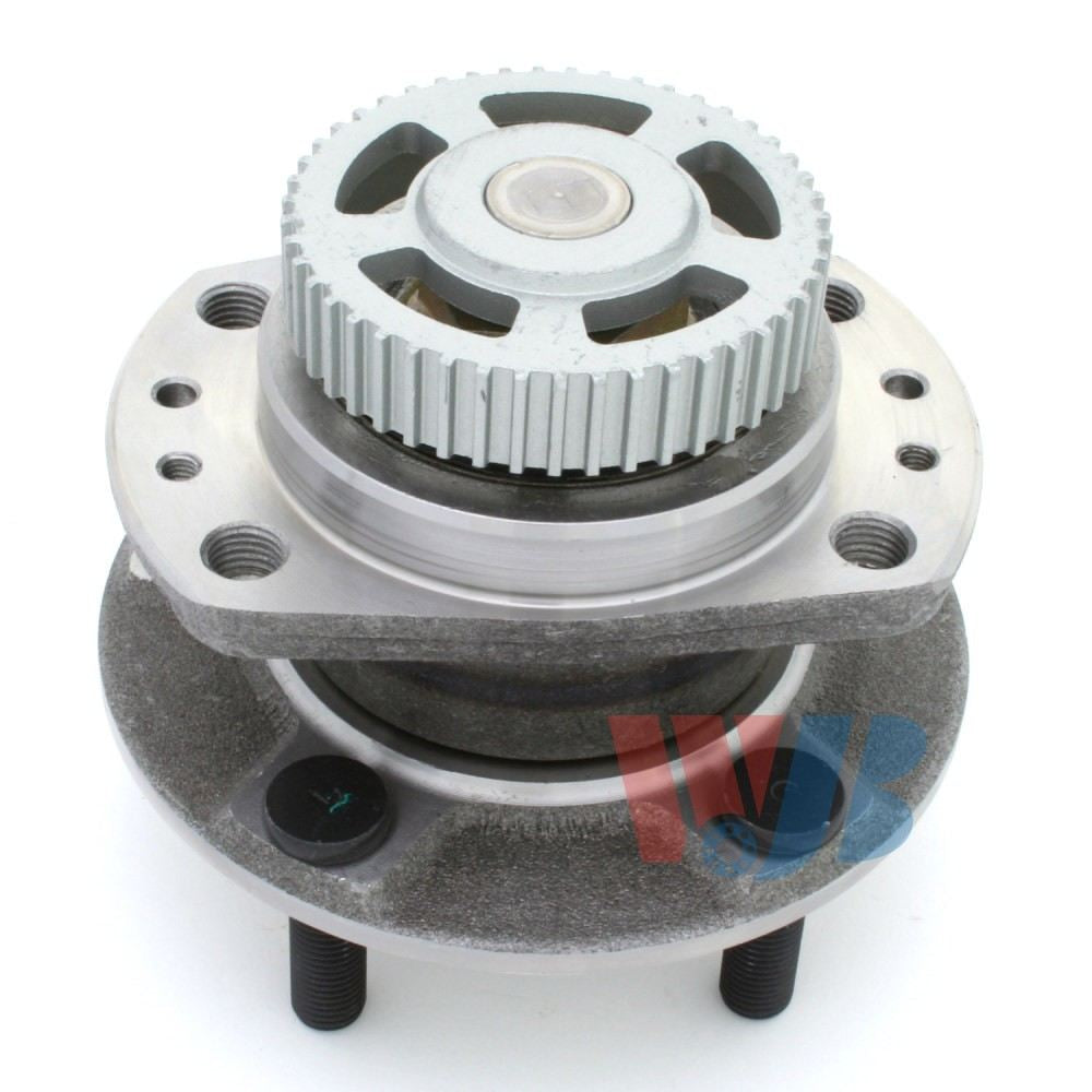 Front View of Rear Wheel Bearing and Hub Assembly WJB WA512156