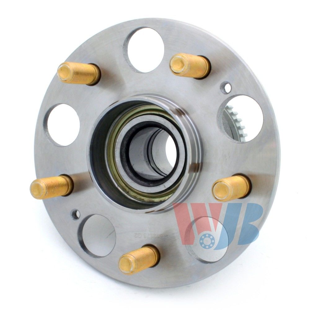 Back View of Rear Wheel Bearing and Hub Assembly WJB WA512173