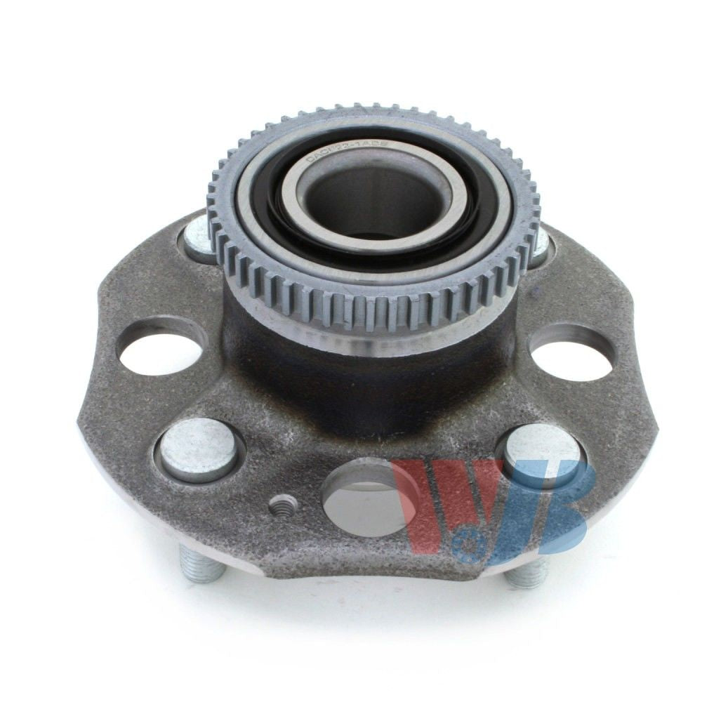 Front View of Rear Wheel Bearing and Hub Assembly WJB WA512178