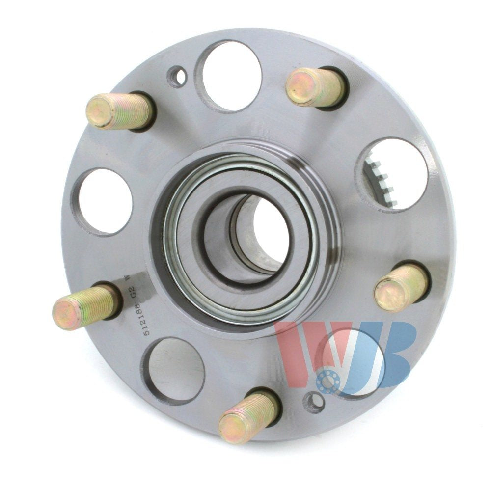 Back View of Rear Wheel Bearing and Hub Assembly WJB WA512188