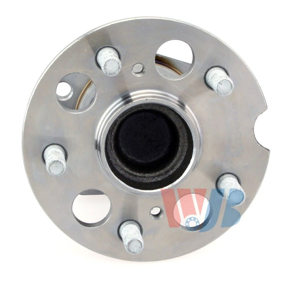 Back View of Rear Wheel Bearing and Hub Assembly WJB WA512212