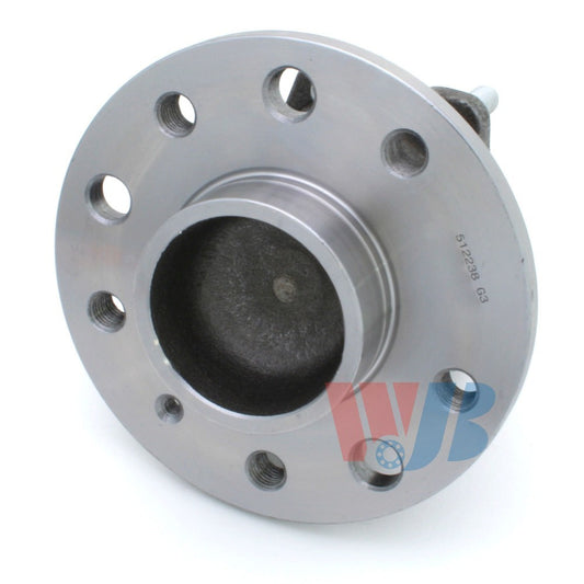 Back View of Rear Wheel Bearing and Hub Assembly WJB WA512238