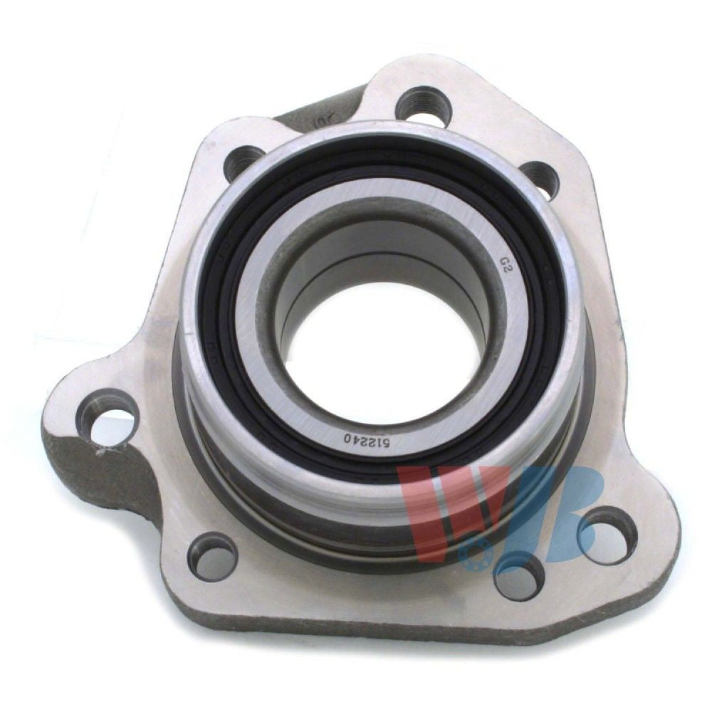 Front View of Rear Right Wheel Bearing and Hub Assembly WJB WA512240