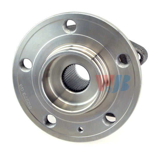 Back View of Rear Wheel Bearing and Hub Assembly WJB WA512273