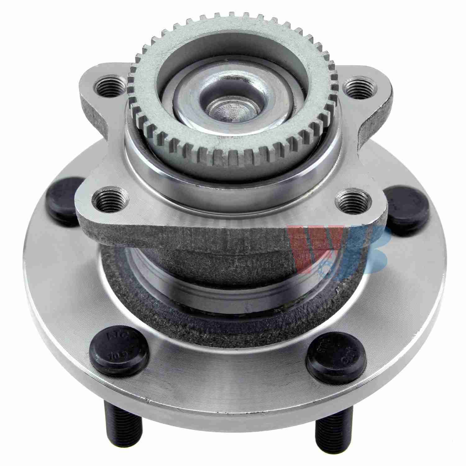 Front View of Rear Wheel Bearing and Hub Assembly WJB WA512275