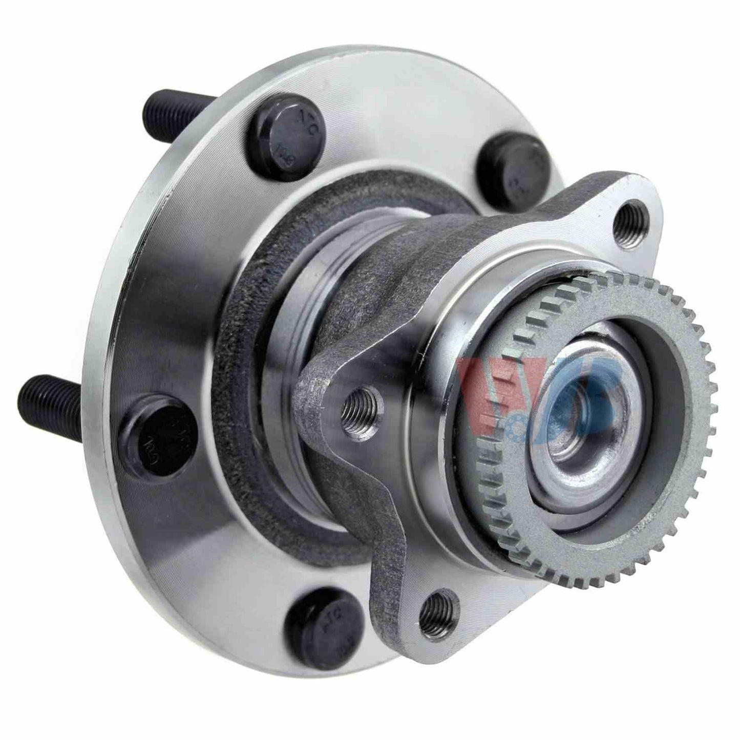 Side View of Rear Wheel Bearing and Hub Assembly WJB WA512275