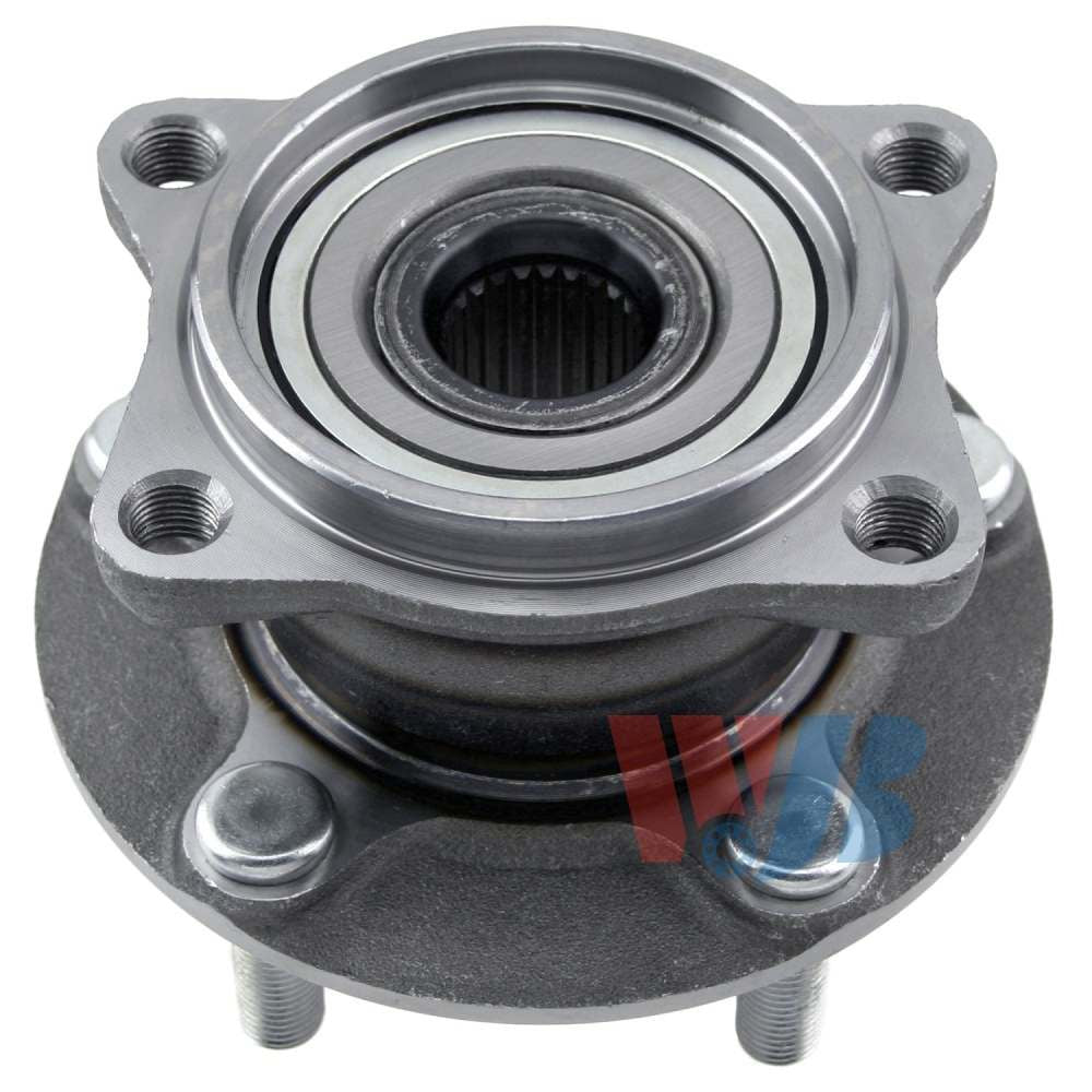 Front View of Rear Wheel Bearing and Hub Assembly WJB WA512291