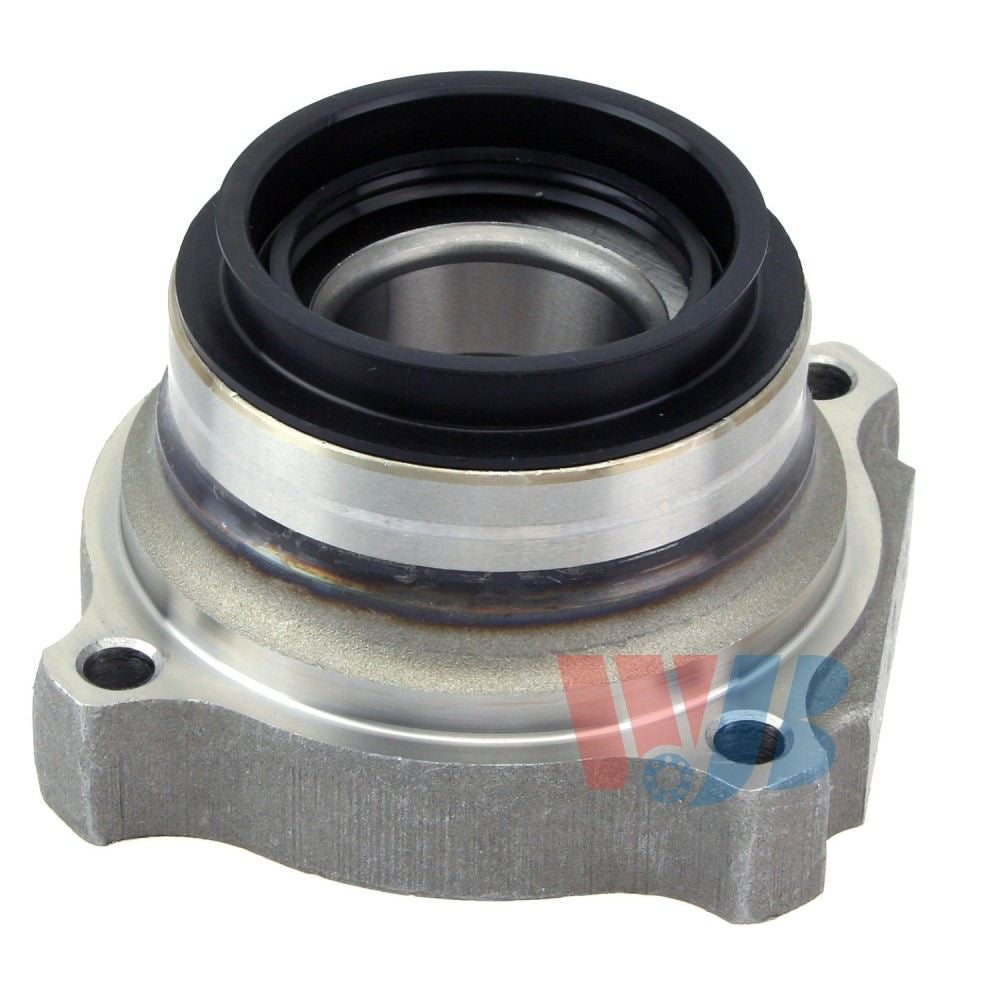 Front View of Rear Left Wheel Bearing and Hub Assembly WJB WA512294