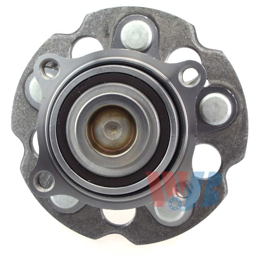 Front View of Rear Wheel Bearing and Hub Assembly WJB WA512320