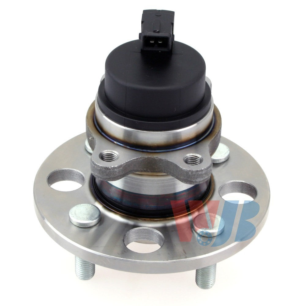 Front View of Rear Wheel Bearing and Hub Assembly WJB WA512324