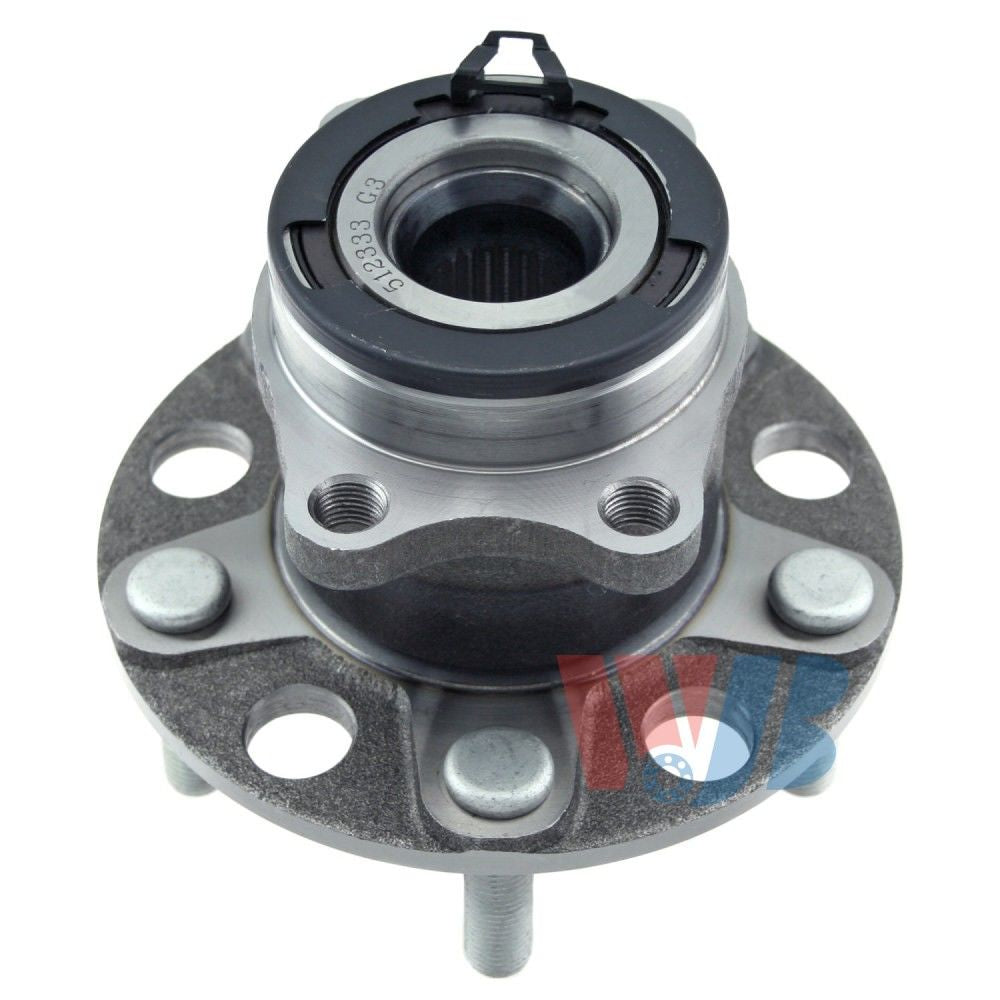 Front View of Rear Wheel Bearing and Hub Assembly WJB WA512333