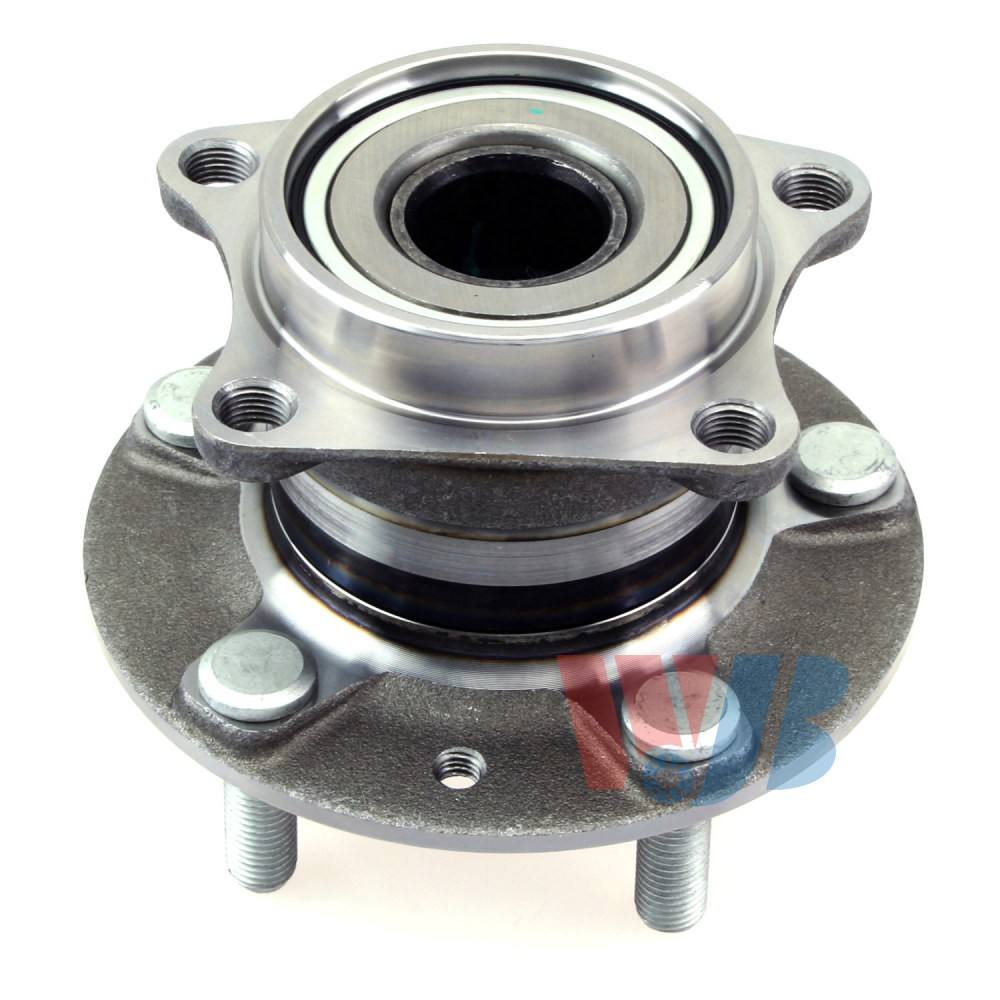 Front View of Rear Wheel Bearing and Hub Assembly WJB WA512350