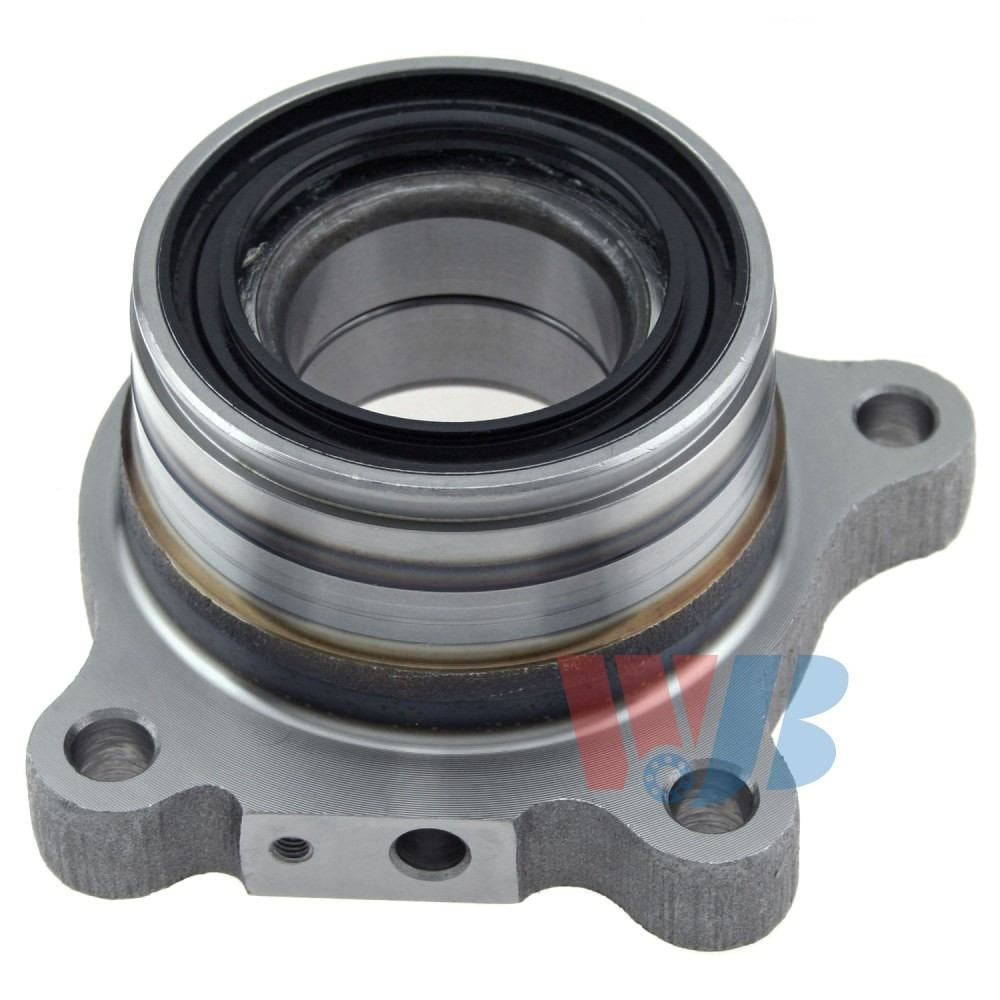 Front View of Rear Left Wheel Bearing and Hub Assembly WJB WA512352