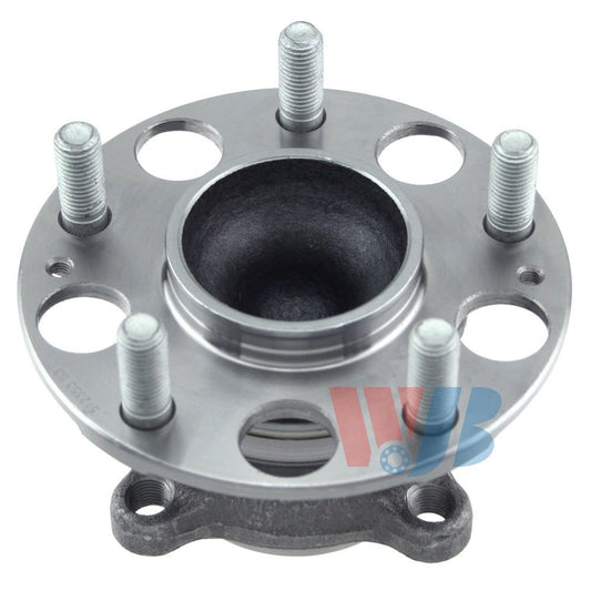 Back View of Rear Wheel Bearing and Hub Assembly WJB WA512353