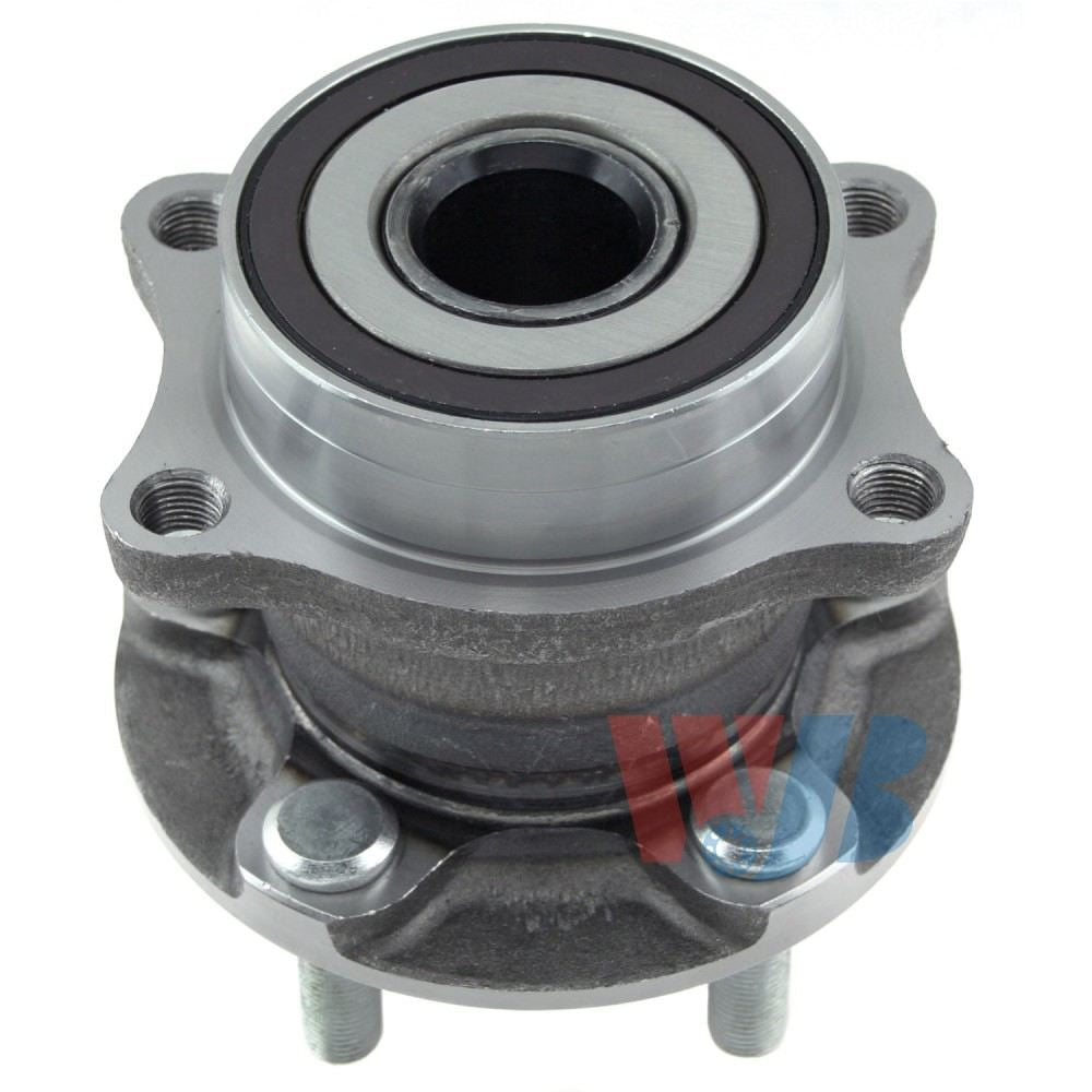 Front View of Rear Wheel Bearing and Hub Assembly WJB WA512401