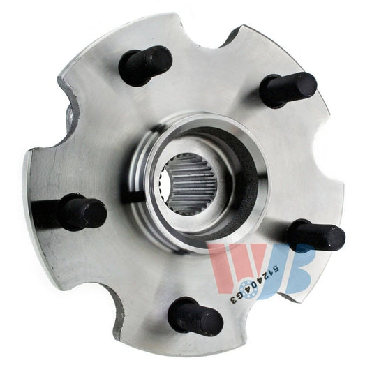 Back View of Rear Wheel Bearing and Hub Assembly WJB WA512404