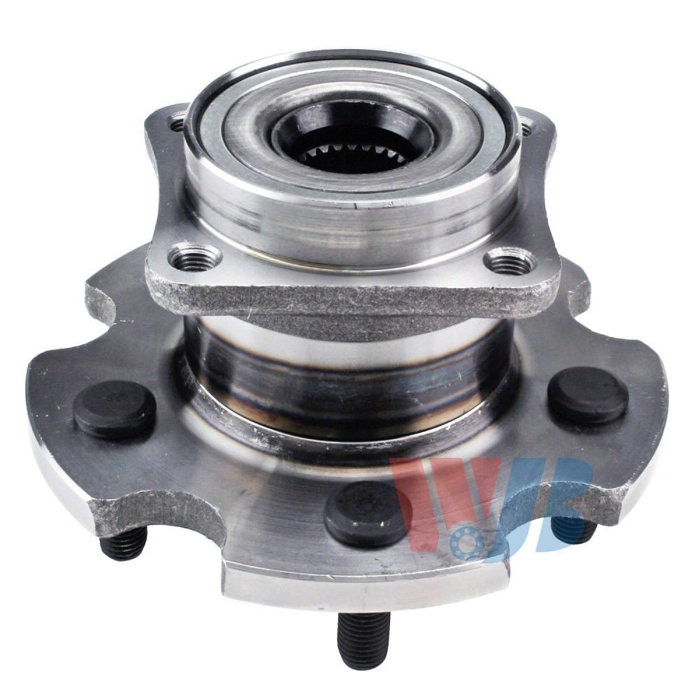 Front View of Rear Wheel Bearing and Hub Assembly WJB WA512404