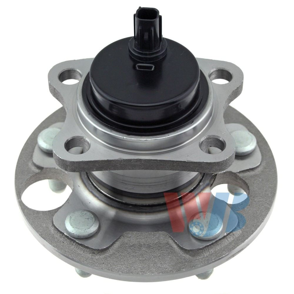 Front View of Rear Wheel Bearing and Hub Assembly WJB WA512418