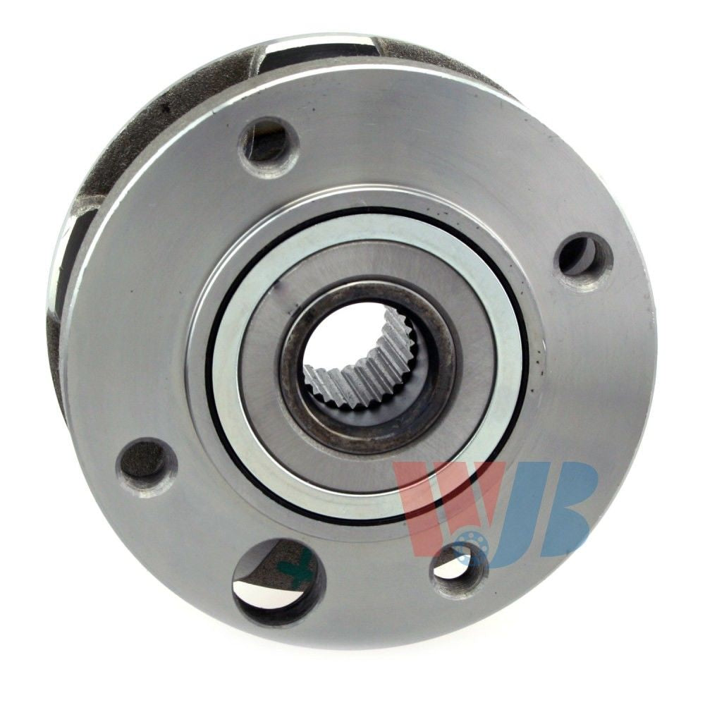 Back View of Front Wheel Bearing and Hub Assembly WJB WA513082