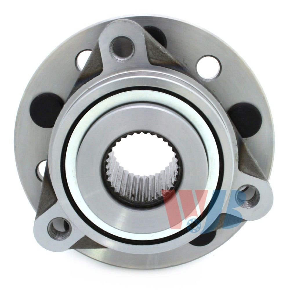 Front View of Front Wheel Bearing and Hub Assembly WJB WA513089