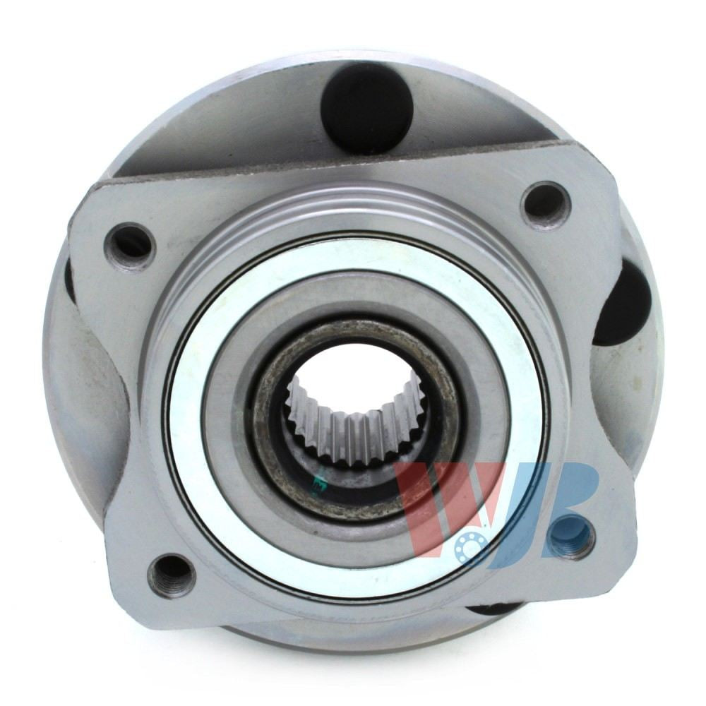 Front View of Front Wheel Bearing and Hub Assembly WJB WA513123