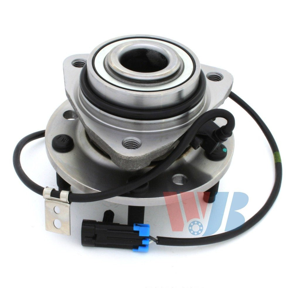 Front View of Front Wheel Bearing and Hub Assembly WJB WA513124