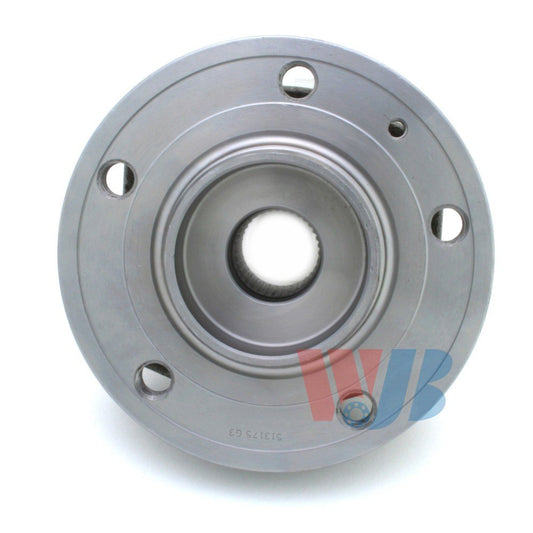 Back View of Front Wheel Bearing and Hub Assembly WJB WA513175