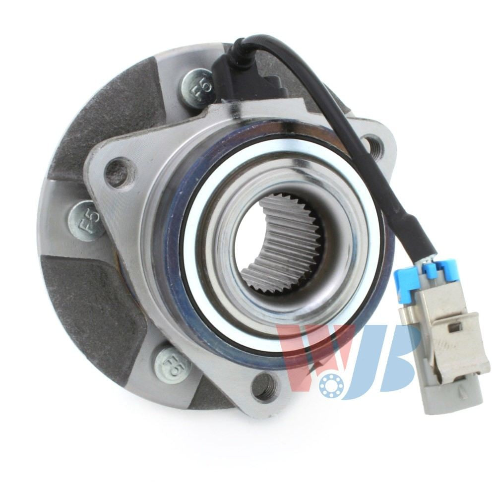 Front View of Front Wheel Bearing and Hub Assembly WJB WA513189