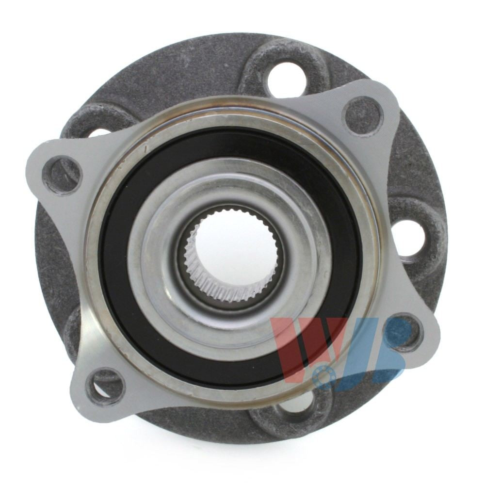 Front View of Front Wheel Bearing and Hub Assembly WJB WA513194