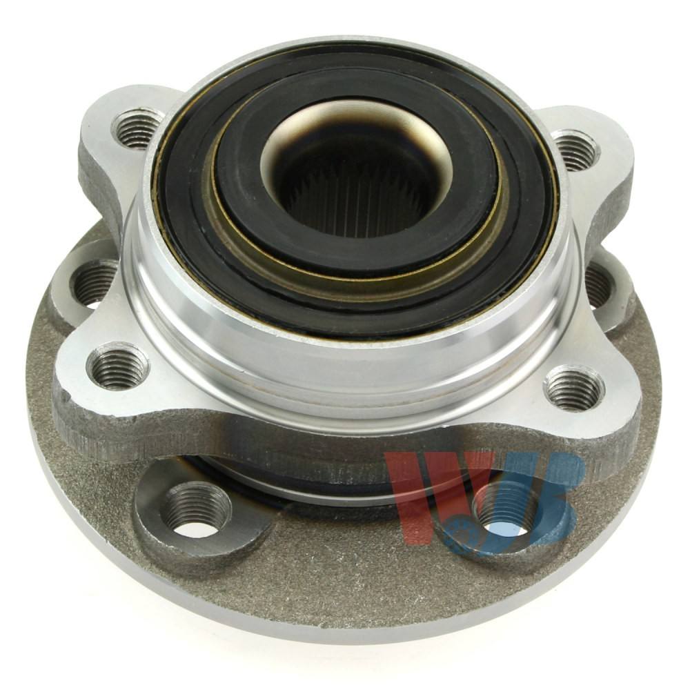 Front View of Front Wheel Bearing and Hub Assembly WJB WA513208