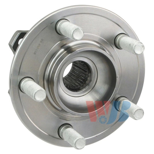 Back View of Front Wheel Bearing and Hub Assembly WJB WA513225