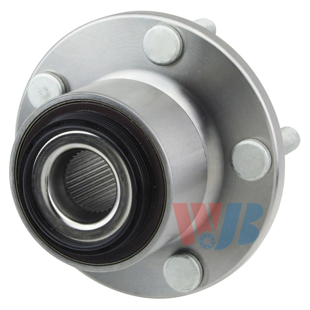 Front View of Front Wheel Bearing and Hub Assembly WJB WA513255