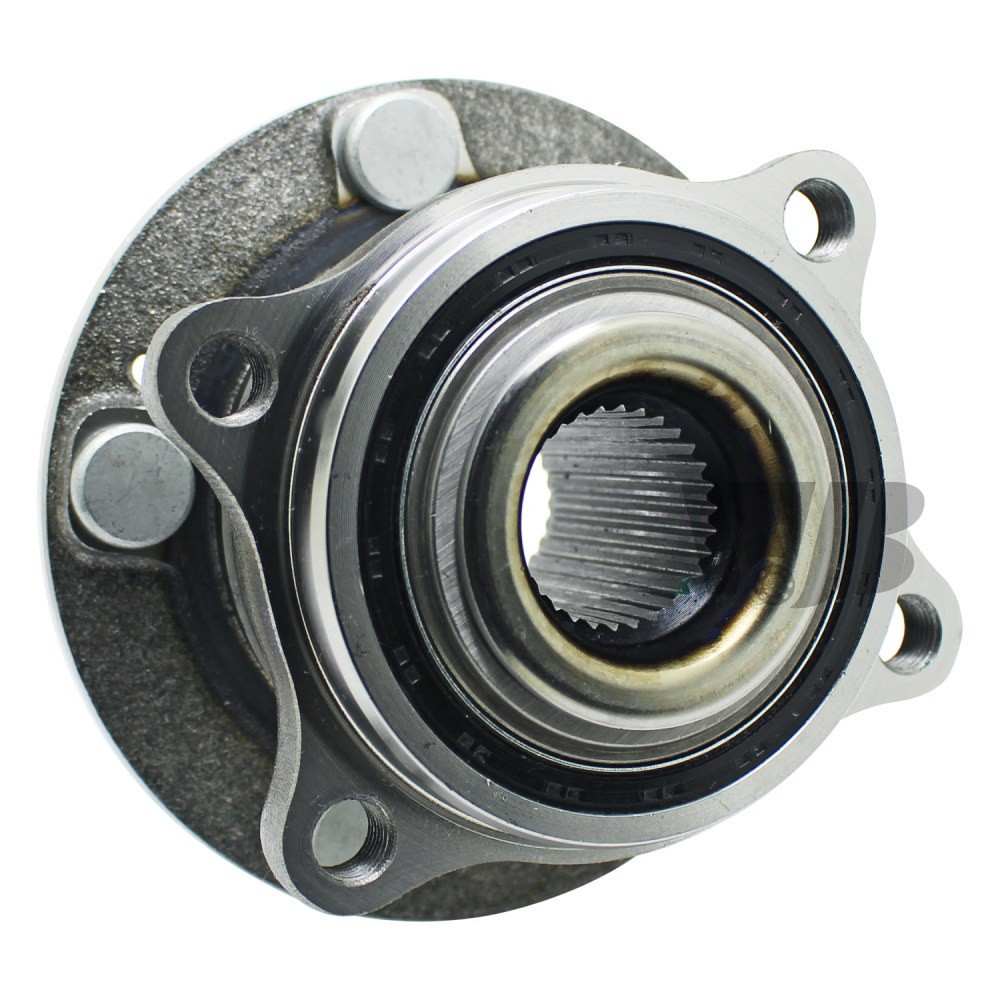 Front View of Front Wheel Bearing and Hub Assembly WJB WA513374