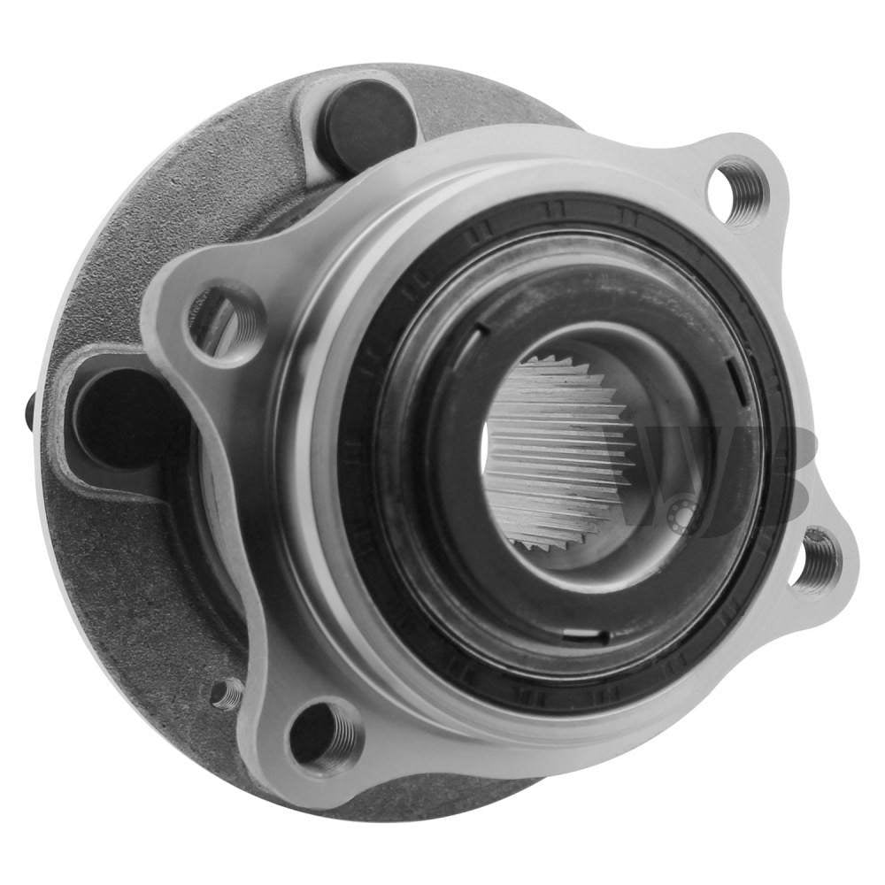 Front View of Front Wheel Bearing and Hub Assembly WJB WA513395