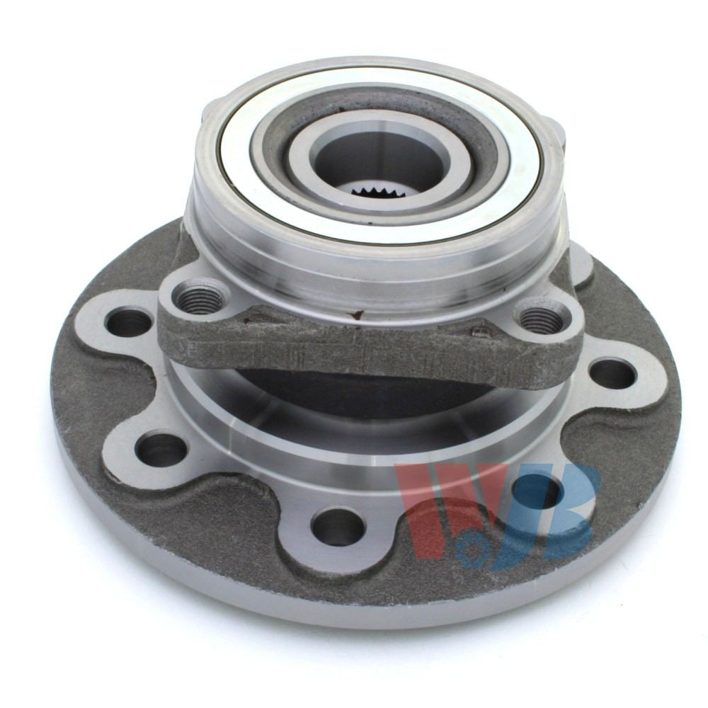 Front View of Front Wheel Bearing and Hub Assembly WJB WA515012