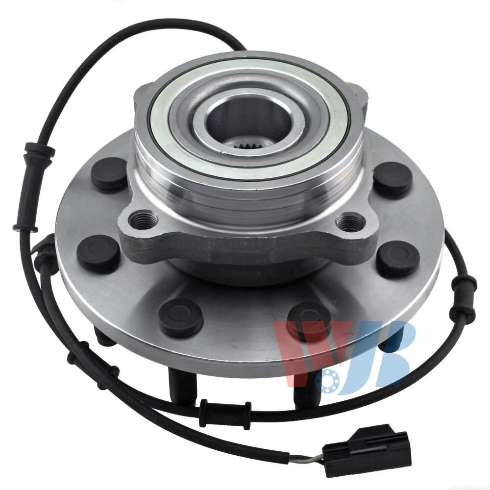 Front View of Front Wheel Bearing and Hub Assembly WJB WA515061