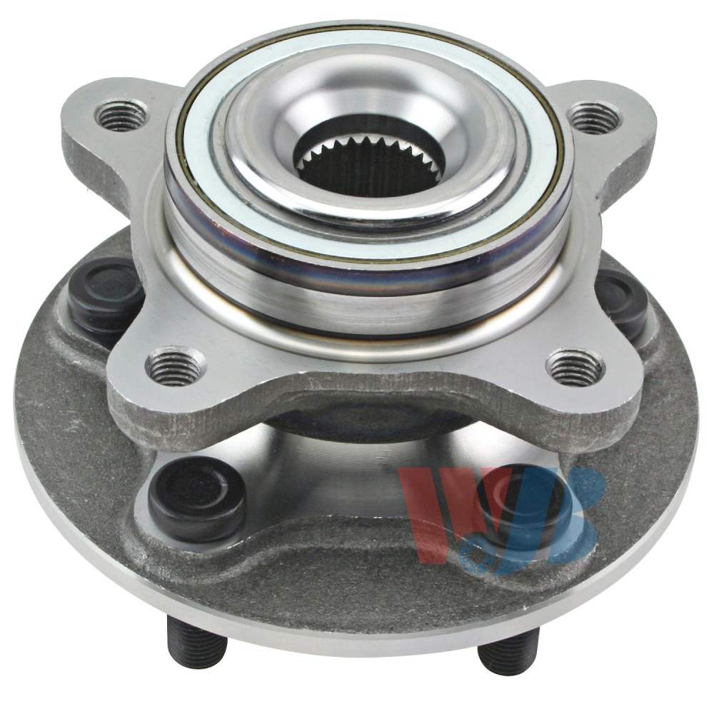 Front View of Front Wheel Bearing and Hub Assembly WJB WA515067