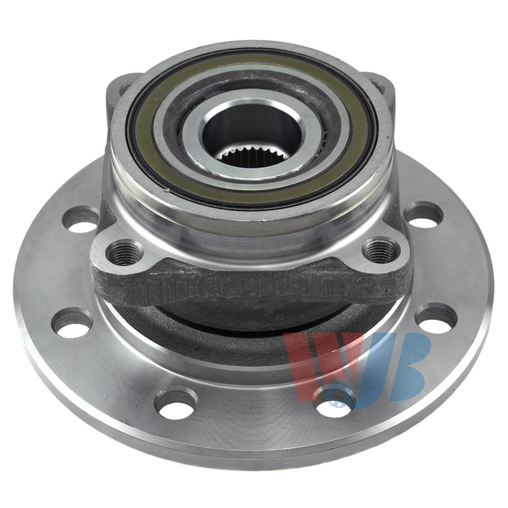 Front View of Front Wheel Bearing and Hub Assembly WJB WA515070