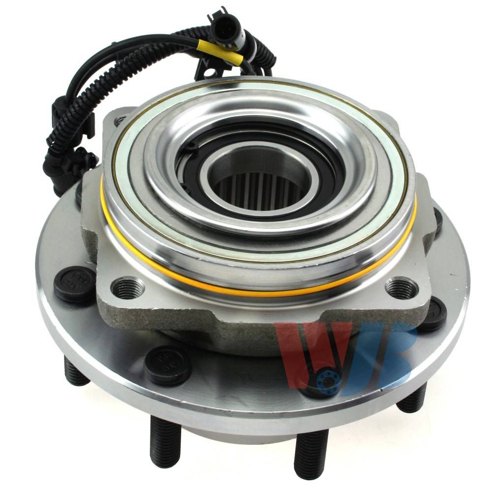 Front View of Front Wheel Bearing and Hub Assembly WJB WA515082