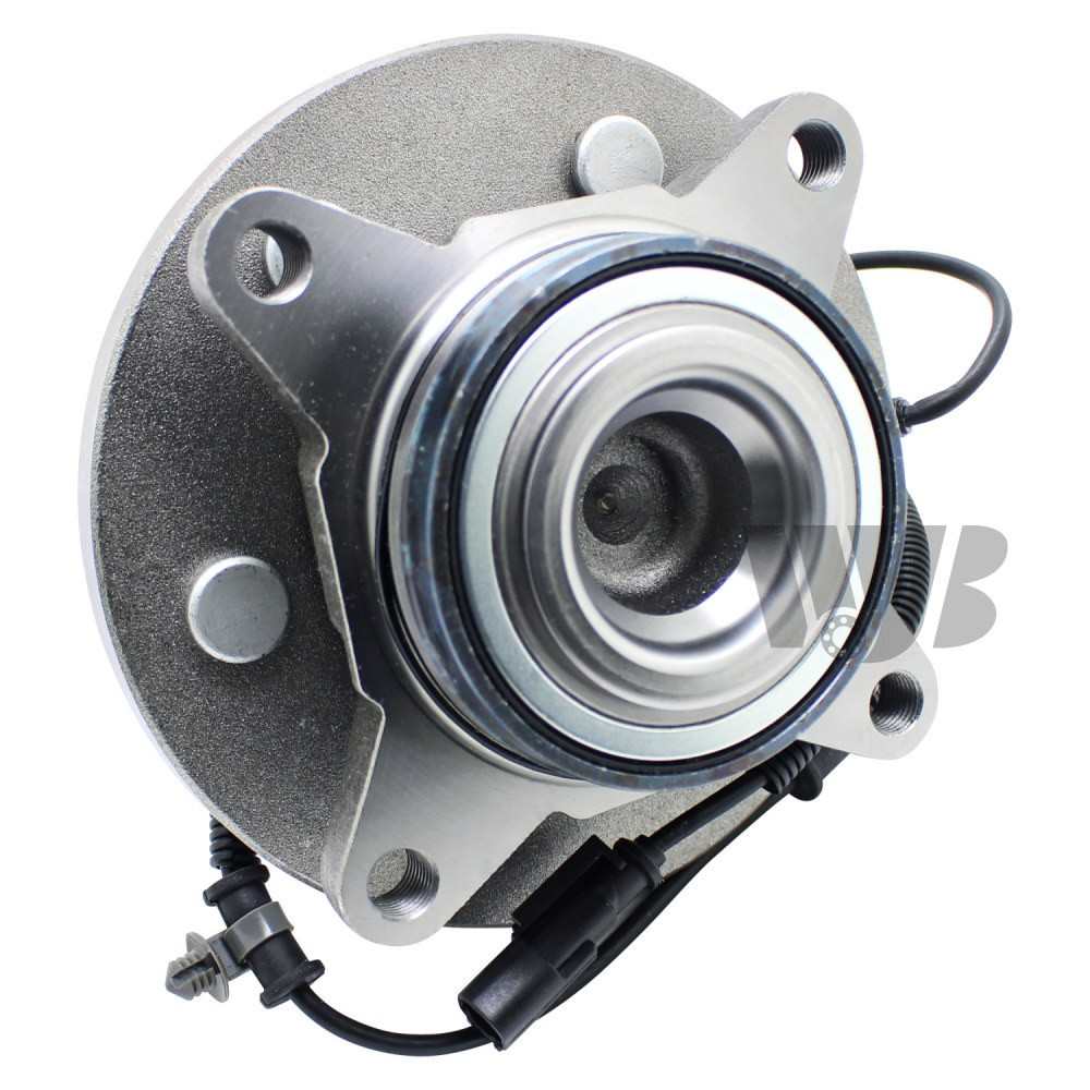 Front View of Front Wheel Bearing and Hub Assembly WJB WA515157