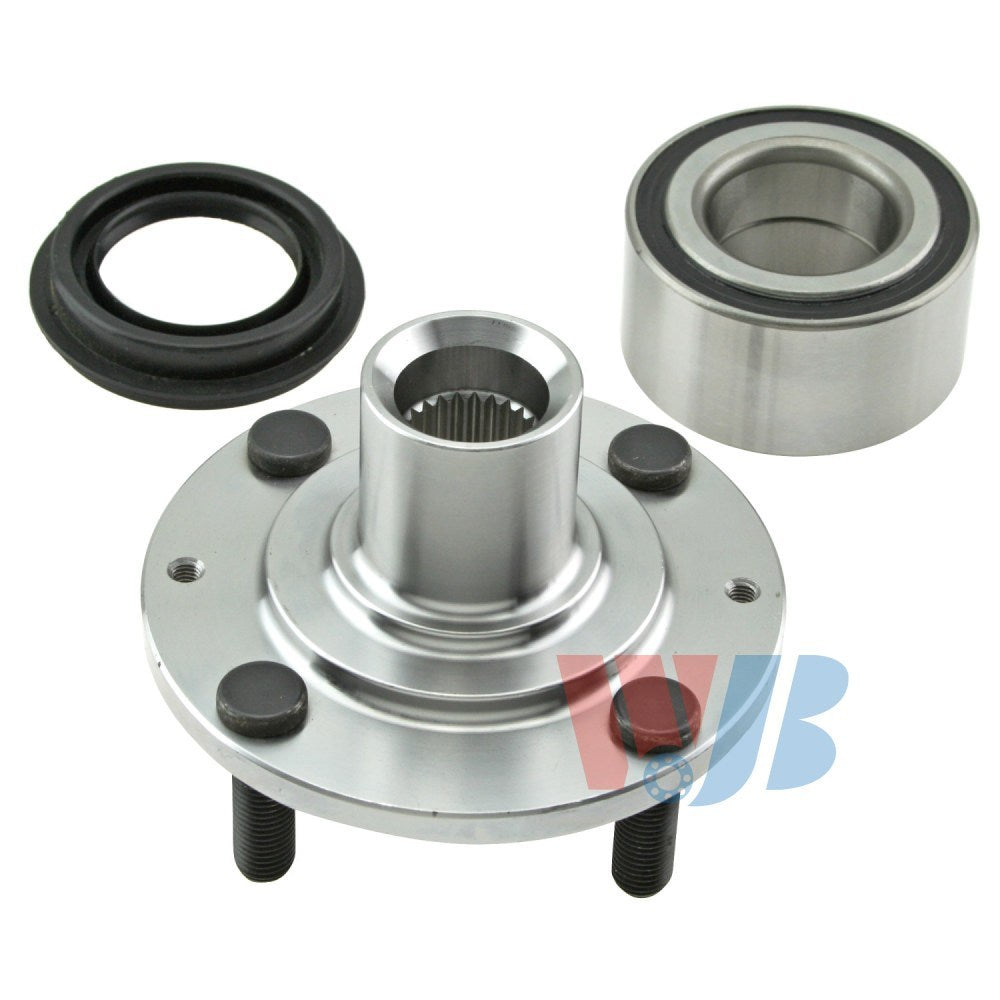 Front View of Front Wheel Hub Repair Kit WJB WA518505