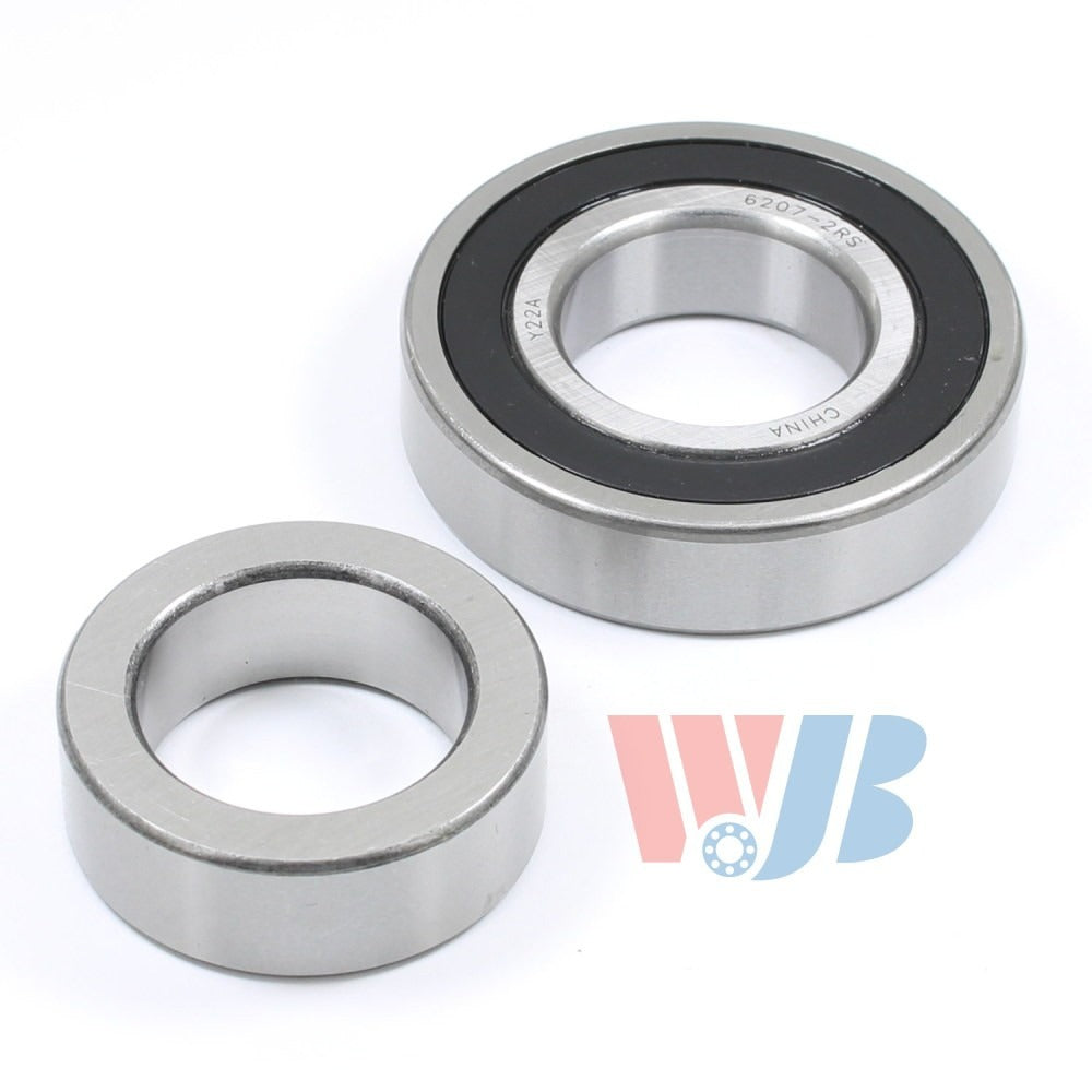 Front View of Rear Wheel Bearing WJB WBRW124R