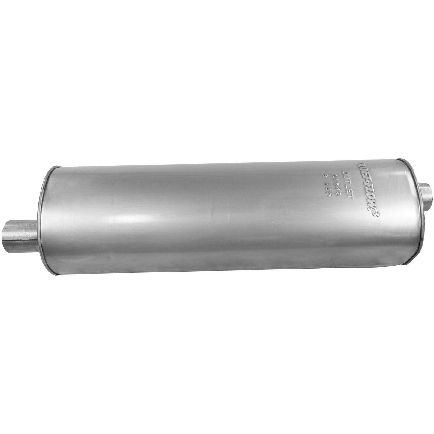 Front View of Exhaust Muffler WALKER 21543