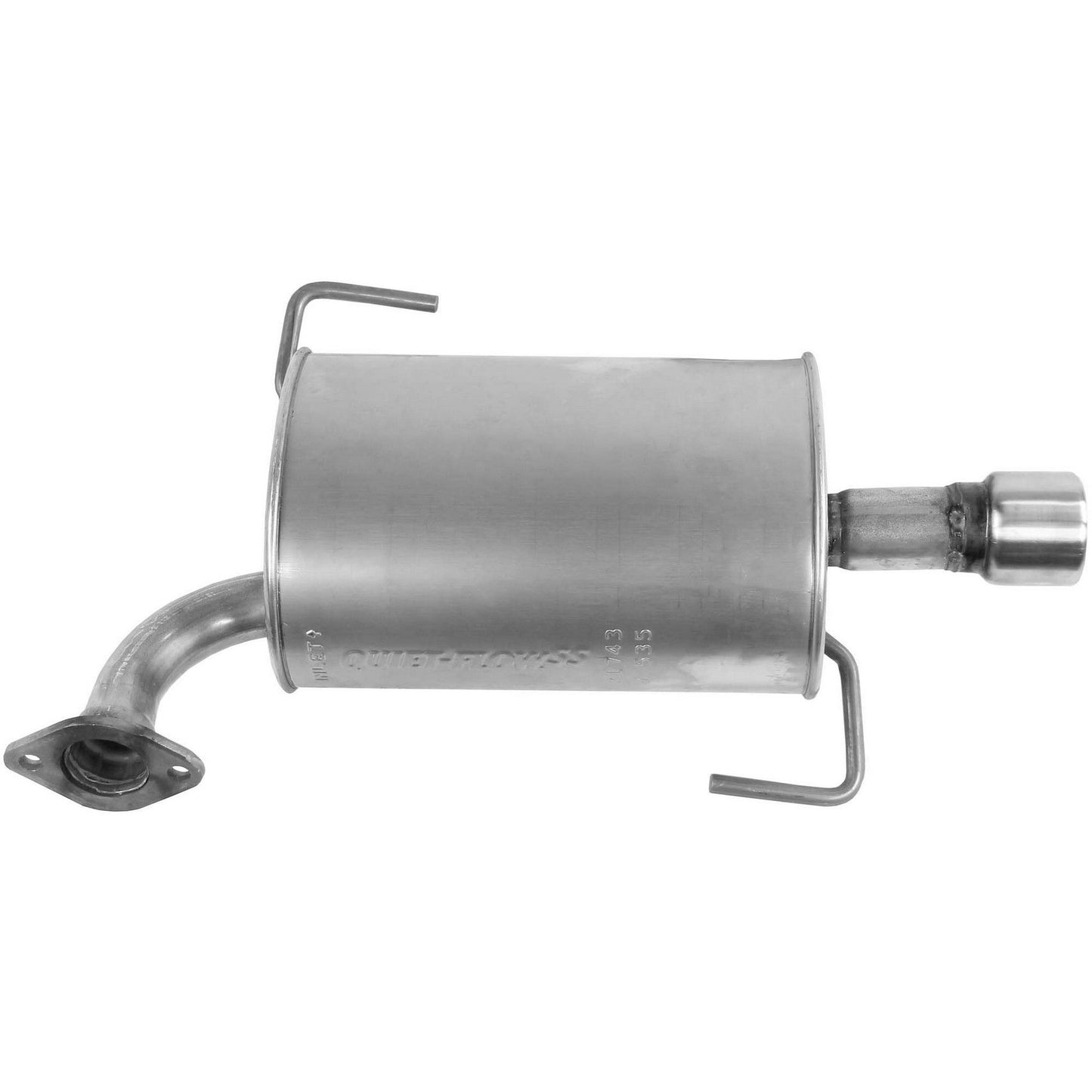 Front View of Exhaust Muffler WALKER 21743