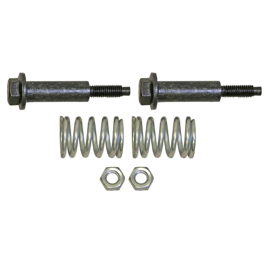 Front View of Rear Exhaust Bolt and Spring WALKER 35129