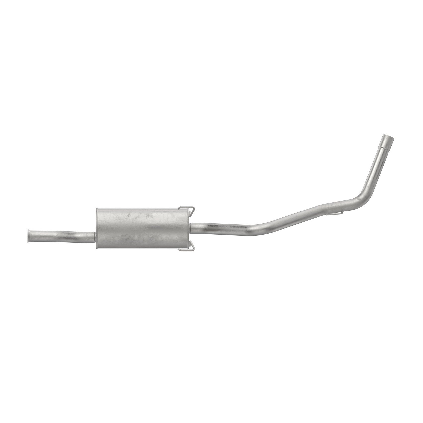 Angle View of Exhaust Muffler Assembly WALKER 47774